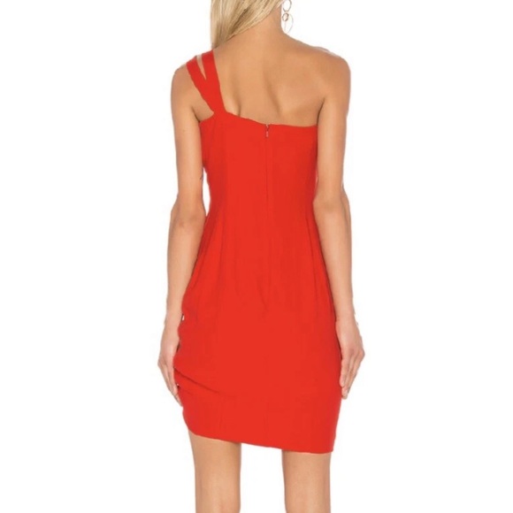 ALEXIS Staz Crepe One-Shoulder Fitted Cocktail Dress - Picture 4 of 8